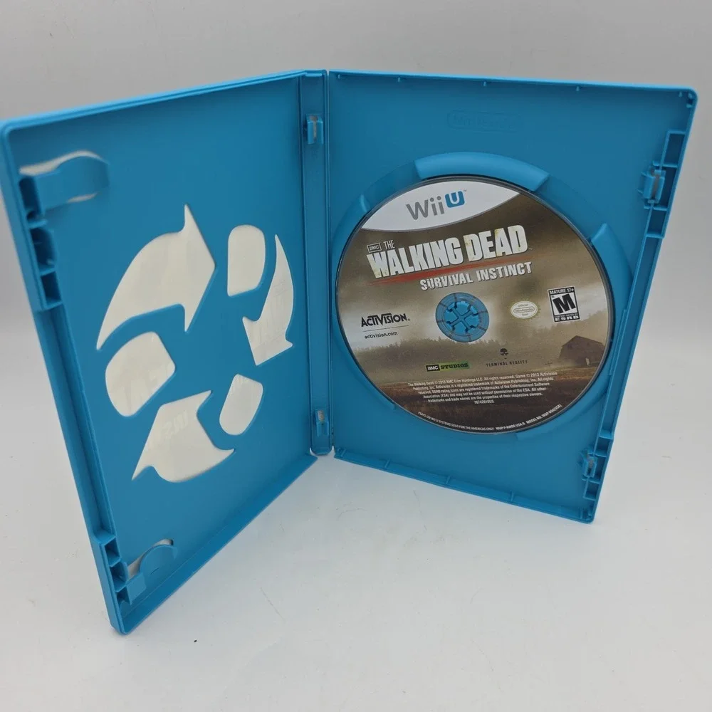 The Walking Dead: Survival Instinct (Nintendo Wii U, 2013) No Manual TESTED!